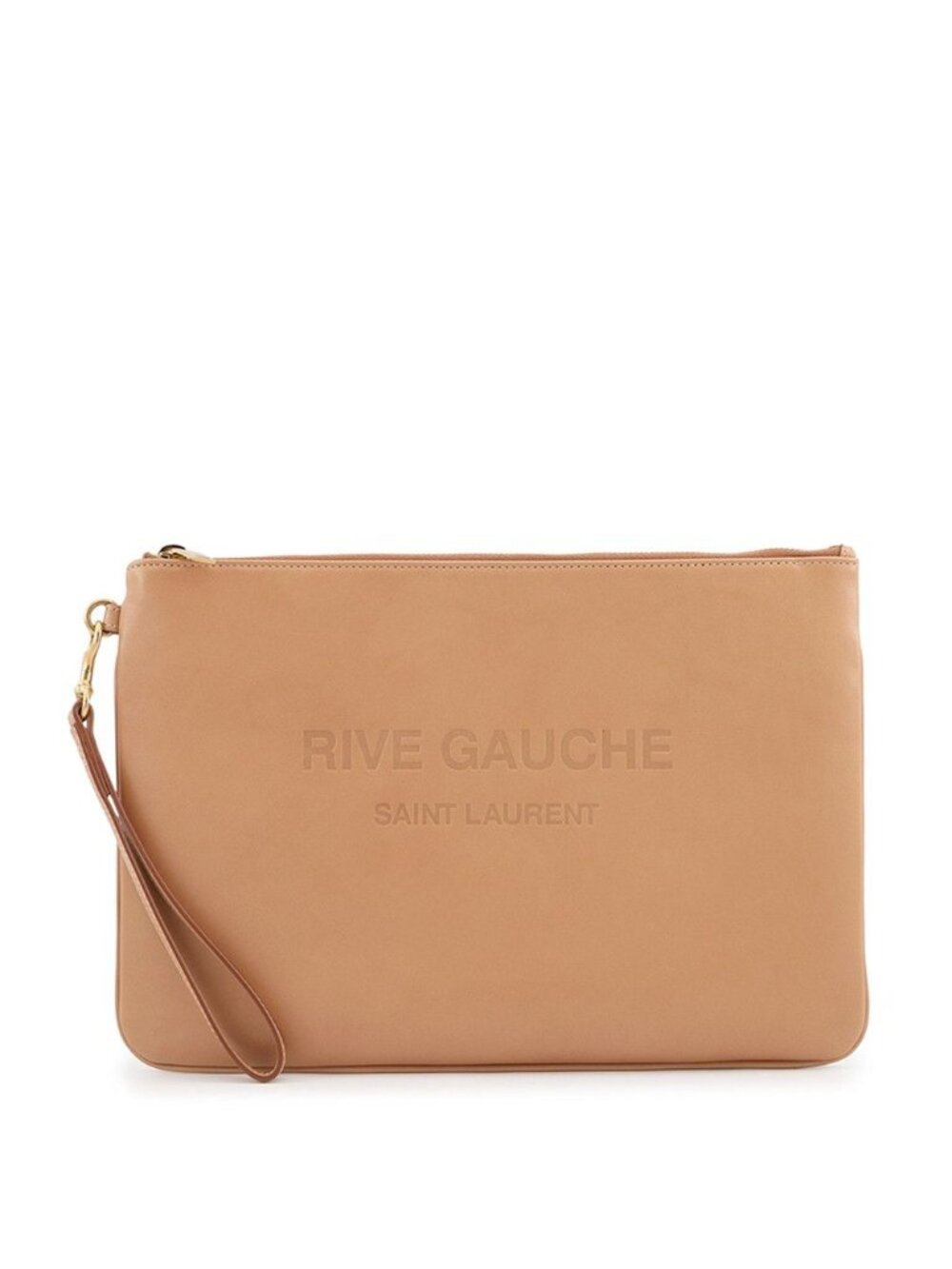 Saint Laurent Paris Clutch Rive Gauche Leather Pouch